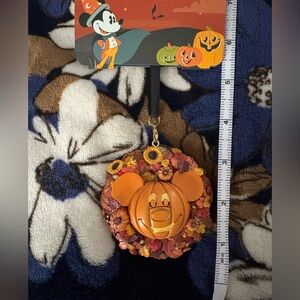 Mickey Mouse Pumpkin traditional wreath Halloween fall ornament for your tree🧡🎃